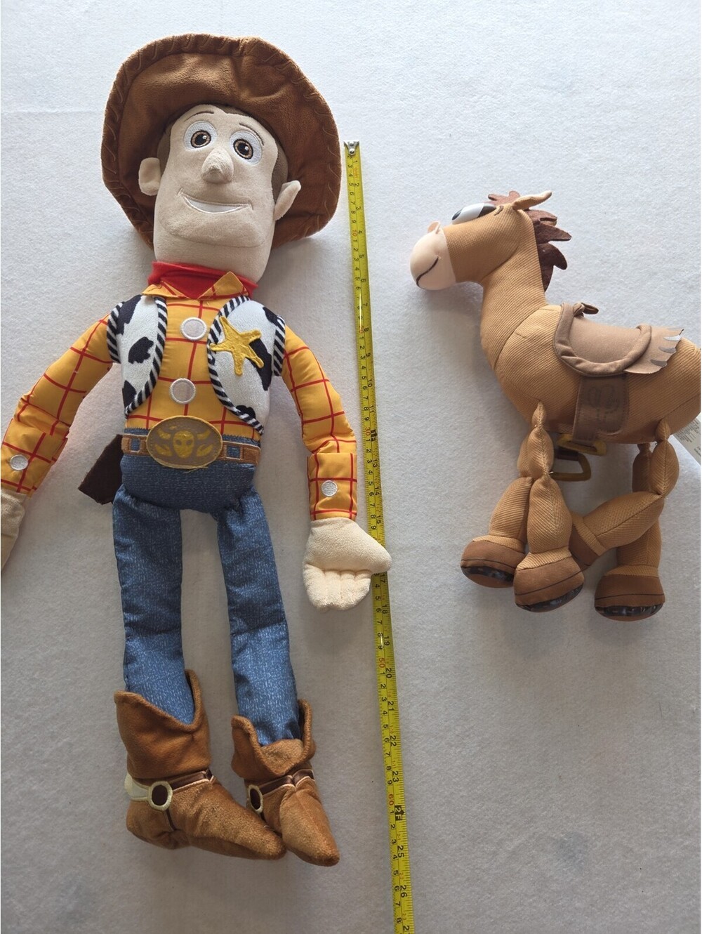 Disney Pixar Toy Story Woody & Bullseye Plush Doll